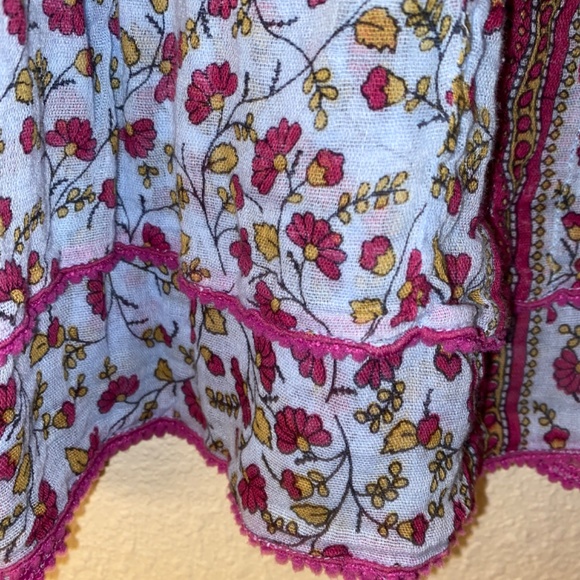 Poupette St Barth Cover Up Gauze Dress M - Picture 3 of 5